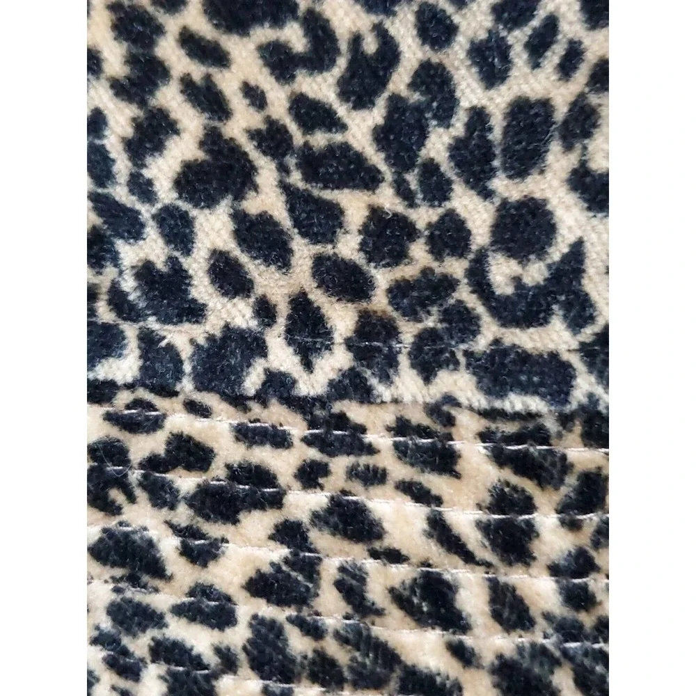 Baby Gap 1/1X 12-24 Mos Cotton Lined Girl's Animal Print Bucket Hat with Bow